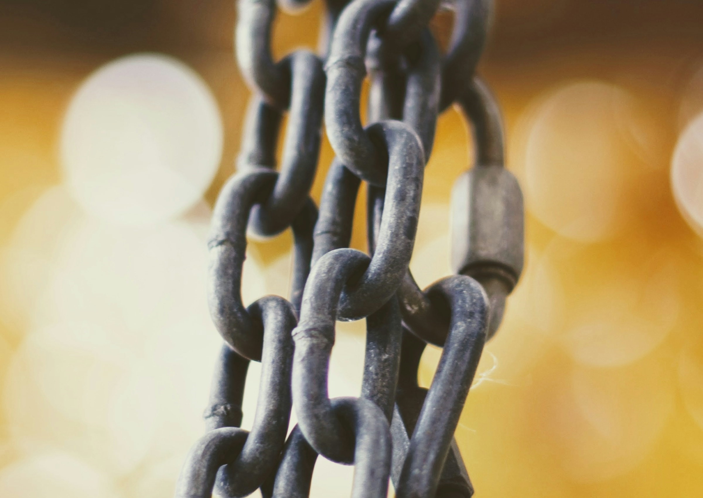 Photo of a chain illustrating the discovery of a malware campaign that takes advantage of the npm packages ecosystem for a software supply chain attack and uses the Ethereum blockchain for resilience against cyber security detection and mitigation strategies.