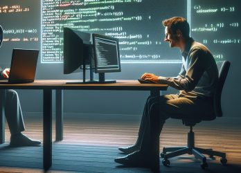 Software developer in a fake job interview orchestrated by hackers.